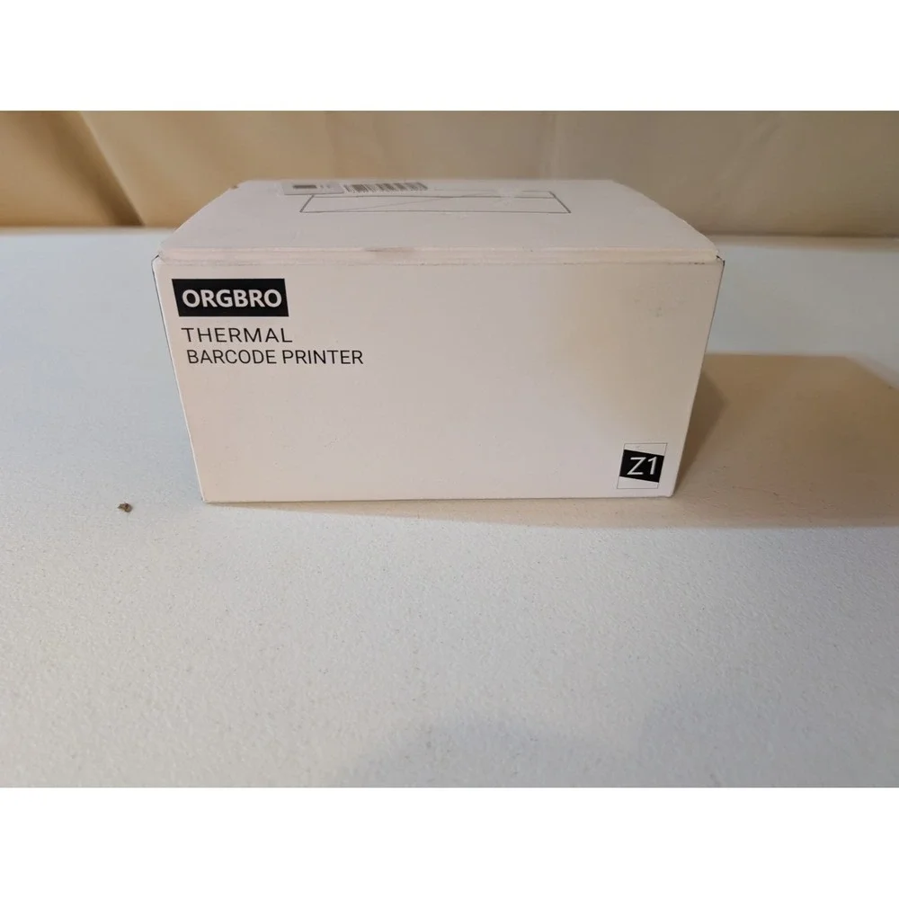 ORGBRO Z1 Thermal Label Printer | USB Barcode Shipping Printer – New Open‎ Box